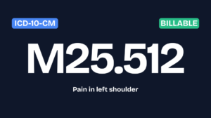 ICD-10 code M25.512